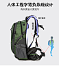 唐嫣同款户外登山包男士旅游背包轻便超大容量防水旅行包女双肩包-tmall.com天猫