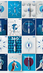 branding  brush circles clean digital Layout premium shape brandbook