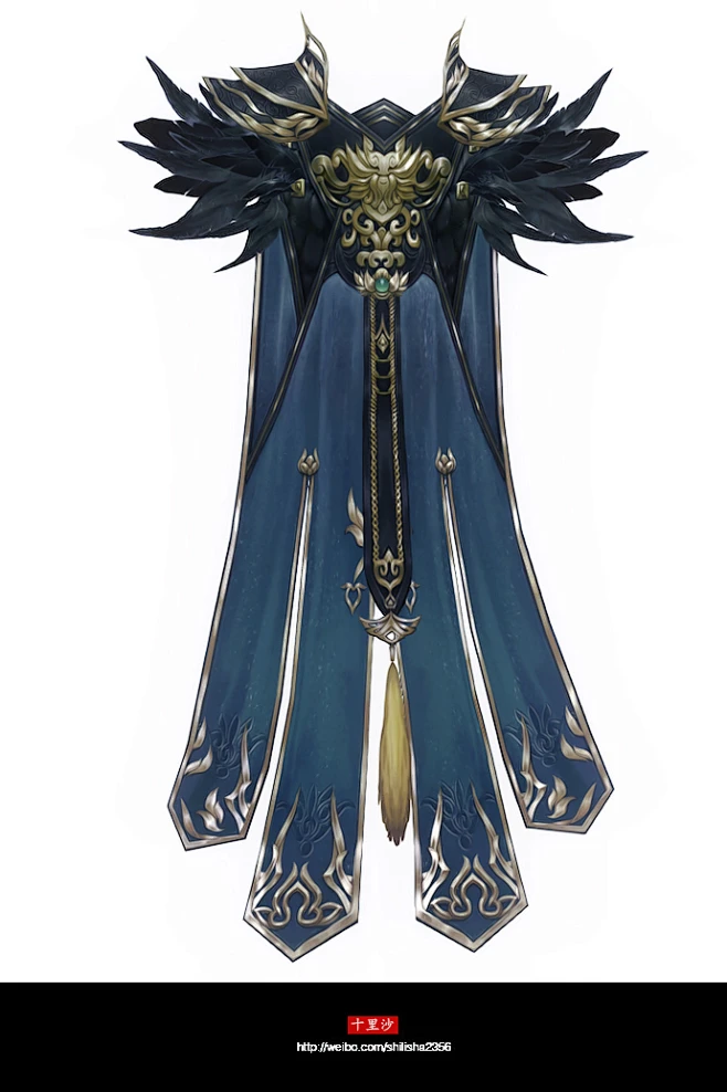 【十里沙披风高清图】不是安利贴哦_看图_剑网3吧_百度贴吧