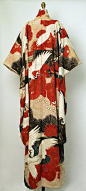Furisode kimono, 1850-1950, Japan