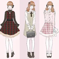 ♡ℳℐℒℒℰ ℱℐℒℒℰ ℂℒᎾЅℰᏆ♡
少女穿搭绘•日系甜美风

蝴蝶结 ❣︎ 花柄 ❣︎ 荷叶边 ❣︎ 小动物
甜甜的小裙子们✨插画 ​​​​