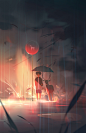 Rain on Behance