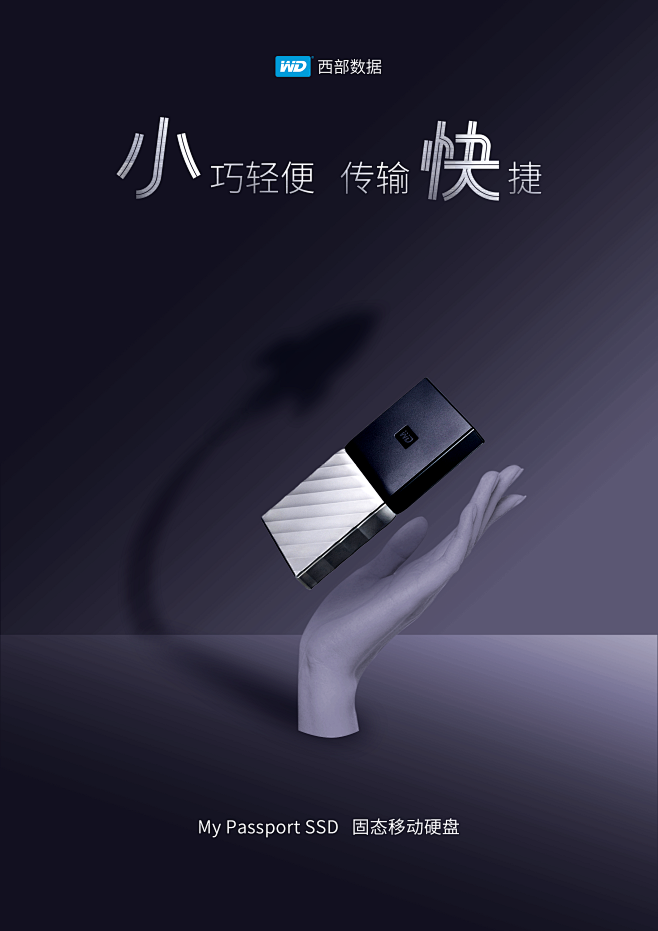 西部数据硬盘海报3