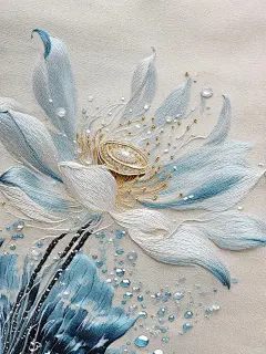 奇域AI｜蓝莲花｜苏绣【付主要关键词】_1_圈圈_来自小红书网页版
