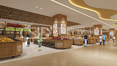 夏纳设计采集到京优客超市济南店