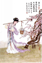 梦吟落花愁千万，肠断春风谁得知？
【彭连熙作品】