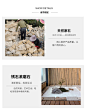 园林景观花岗岩踏步石花园庭院地铺石围边石挡土石马蹄石步道石砖-淘宝网