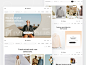 Fashion Shopify Template by Sam Halpert for Awsmd on Dribbble