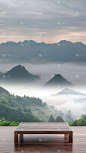 背景通用中式场景背景图片素材