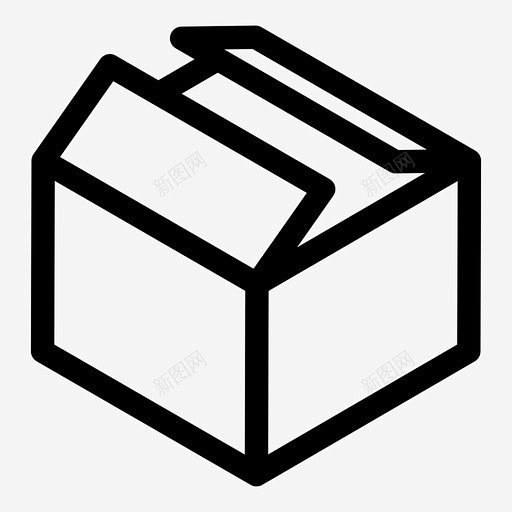 箱子纸板箱交货图标 免费下载 页面网页 平面电商 创意素材-花瓣网
