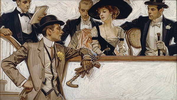 J.C. Leyendecker用插画将...