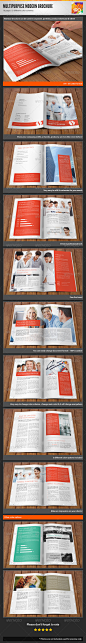 Multipurpose Modern Corporate Portfolio Brochure - GraphicRiver Item for Sale