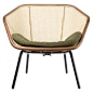 Colony Chair Walnut & Military Green