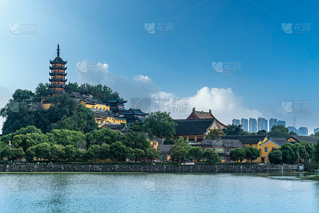 镇江金山寺历史文化遗产建筑景观