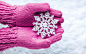 General 2560x1600 snow snow flakes gloves