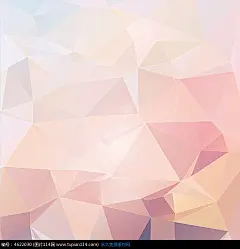 粉色炫彩时尚几何钻石底纹名片背景