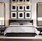 La Salle Metal Wrapped Bedroom Collection Zinc | Restoration Hardware