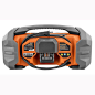 RIDGID Jobsite Radio Bluetooth Wireless Speaker Charger Aux USB Pair Smartphone  | eBay : RIDGID introduces the GEN5X Jobsite Radio with Bluetooth Wireless Technology. This radio boasts a range of great features to help you rock out on the job site. The R