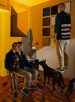 颠倒梦想

米兰艺术家 Dario Maglionico 探索了颠倒的体验过程，将过去和现在结合在一起，鼓励观众去问自己他们在哪里，他们在做什么。在一种疏离感和悬浮感的支配下，Maglionico 的绘画以具象的方式代表了一个内在的维度，一种中间地带，暗示了关于平行世界的物理理论和多元宇宙。 ​​​​