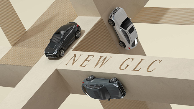 梅赛德斯奔驰。新款 GLC。:: Beh...