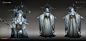 3D Character design for Dragonheir: Silent Gods