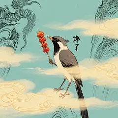 绘制山海经风格图片 - 豆包