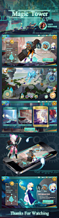 魔法类游戏UI概念设计 on Behance 2d Game Art, Video Game Art, Game Card Design, Gui Interface, Space Games, Game Gui, Game Props, Game Background, Game Engine