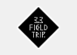 brand identity for 3.3 Field Trip - Jaemin Lee