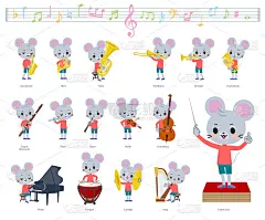 动物老鼠男孩经典音乐