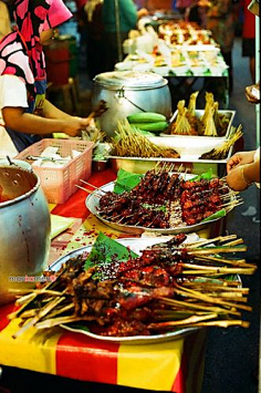 餐桌旅游市集小吃