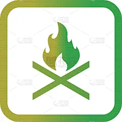 咀嚼骨,计算机图标,轮廓,矢量,营火,阴影,符号,直的,图像,射击