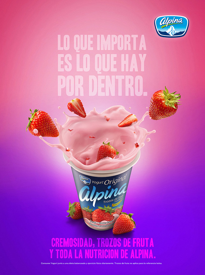 Yogurt Alpina Fresa ...