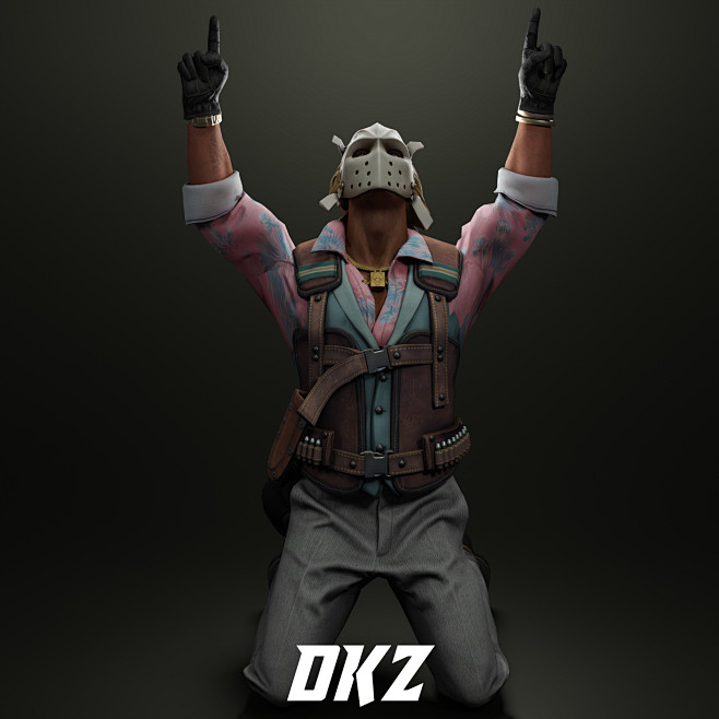 3D CSGO AGENTS-10