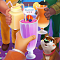 Instagram 用户 Gardenscapes : "Raise a glass of your special #smoothie to the happy couple!  Here’s how you can name it 

Take the color of your shirt  and add the name of your pup in the game spelled backwards 

What did you make?   #gardenscapes #gar