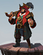 Pirate Captain, lin zheng : Pirate Captain by lin zheng on ArtStation.