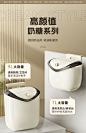 壁挂垃圾桶翻盖大容量厨余家用卫生间纸篓厕所专用厨房悬挂式带盖-tmall.com天猫