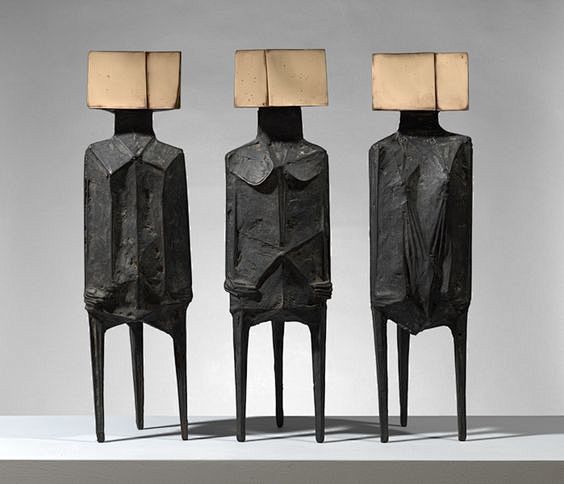 Three Standing Figur...