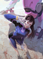 overwatch fanart, pu zhou : my sinaweibo:http://weibo.com/u/3077484643