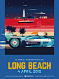 Formula E Championship Posters : I worked on the the illustrations for the Qualcomm Posters of the FIA Formula E Championship 2014-2015. The design direction was to use the country’s flag as the starting point for each poster. The flag elements are presen