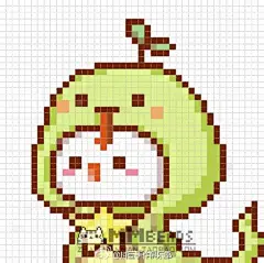 【原创拼豆图纸分享】颜文字的十二生肖装扮第一弹~先发鼠牛虎兔龙蛇~~~店里818折上还能抵券，赶快领券吧~O网页链接