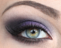 烟熏 Purple Smokey Eye Makeup