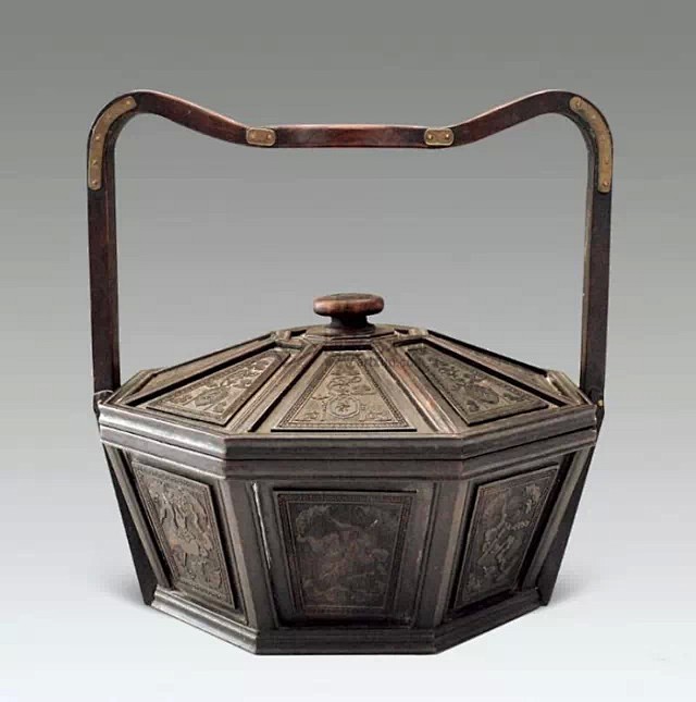 中国古代的饭盒｜常用有木、竹、珐琅、漆器...