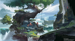 明天会更美好_91667采集到魔幻背景
