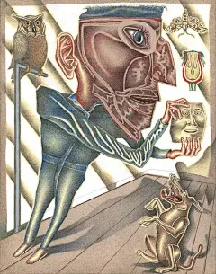 【极具现实主义色彩的插画设计，成年人：我太难了！！】今天来给大家分享插画~这次的插画是来自Jason Herr 画家之手，他的作品充满荒诞的想法
，极具现实主义色彩~O极具现实主义色彩的插画设计，成年人：我太难... ​​​​