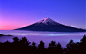 唯美富士山高清风景桌面壁纸桌面壁纸1