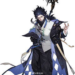 有妖23采集到立绘男