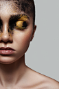 Beauty Girls with Powder creative Makeup on Behance