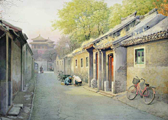 中古垃圾场采集到插画之风景