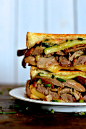 craving-nomz:Peking Duck Grilled Cheese