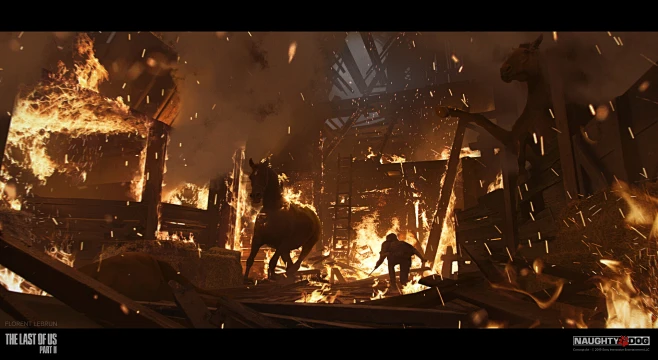 The Last of Us: Part 2 Scars Battle, florent lebrun : The Last of Us ...
